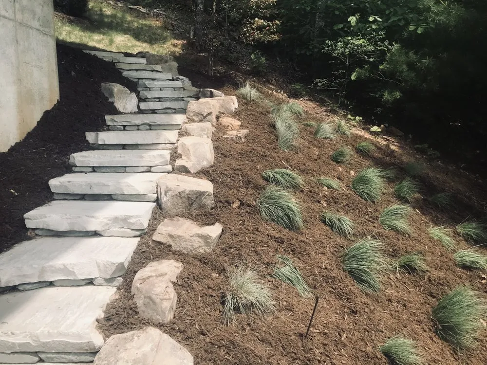 Trusted outdoor landscaping experts serving Asheville, NC - JF Foltz Land & Stone