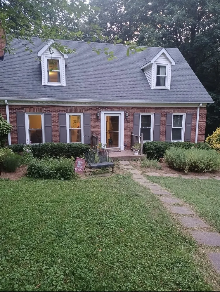 Custom outdoor landscaping in Winston-Salem, NC by JF Mendoza Lawn Care