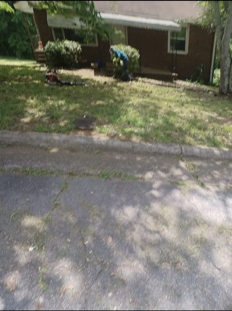 Professional landscape installation in Winston-Salem, NC by JF Mendoza Lawn Care