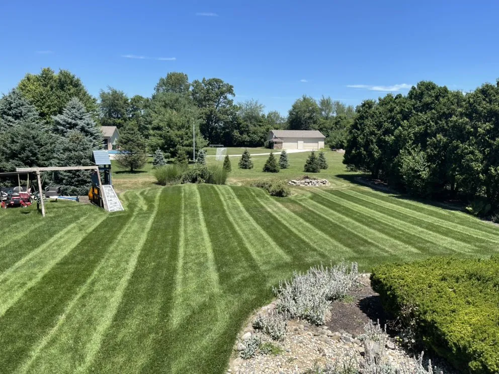 Affordable landscape installation for beautiful yards across Goshen, IN - JF Mowing and Trimming