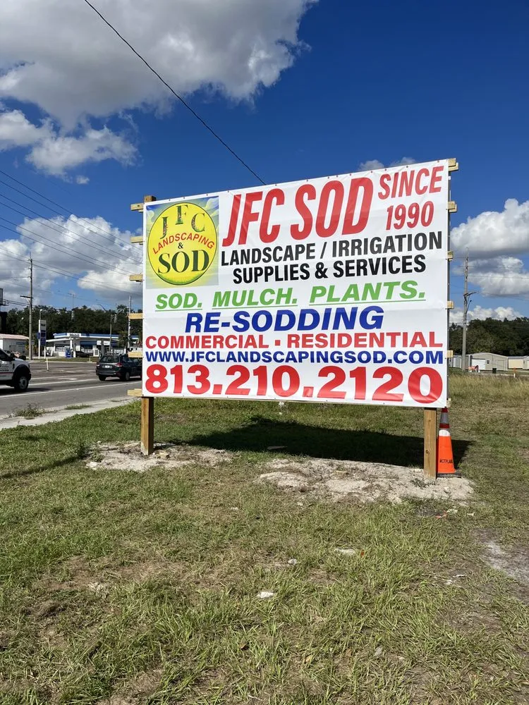 Professional landscape design with custom design across Tampa, FL - JFC Landscaping & Sod