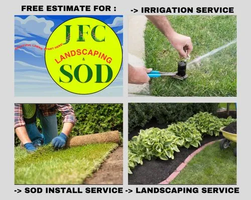 JFC Landscaping & Sod Logo