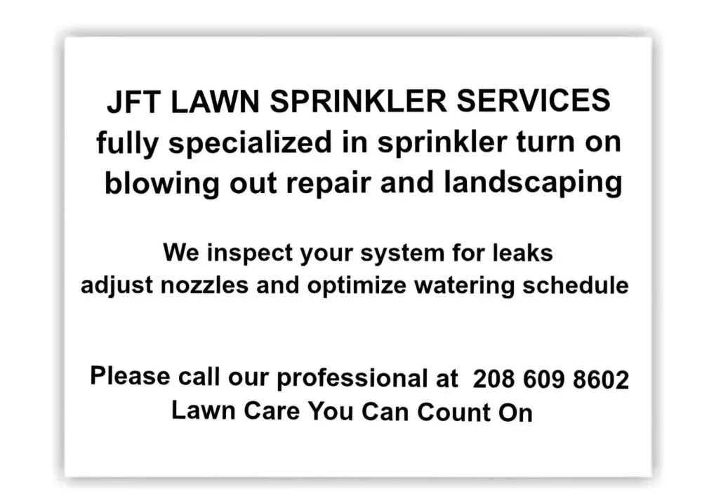 Trusted yard cleanup service for homes in Boise, ID by Jft Sprinklers And Services