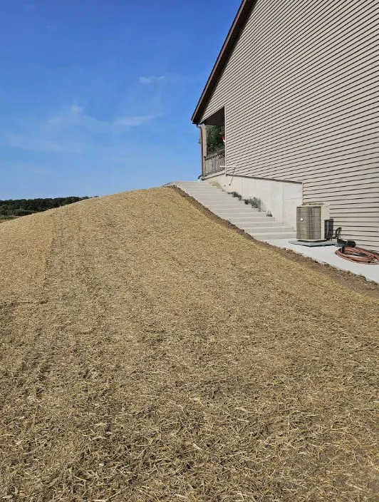 Local landscape installation for outdoor upgrades in Hartford, WI by JG Dirt Worx