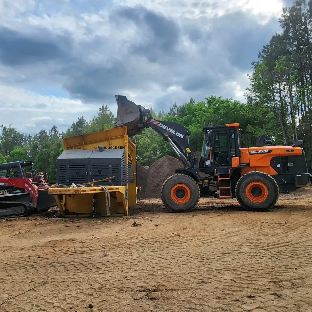Professional landscape installation for beautiful yards in Henderson, NC by JG Grading and Landscaping