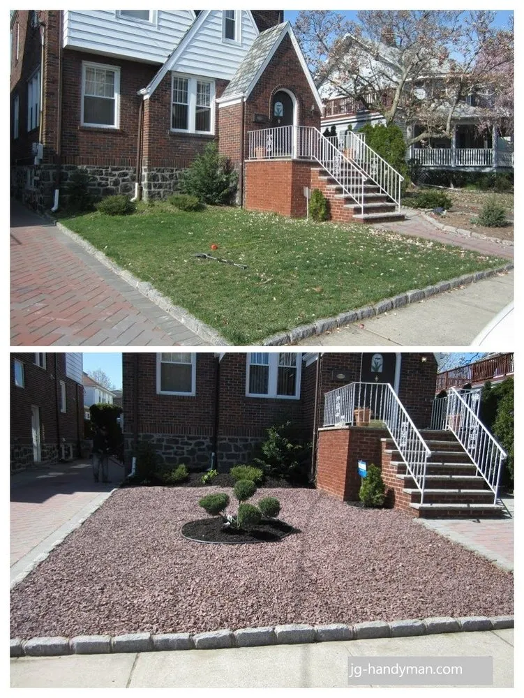 Expert landscape installation in Fort Lee, NJ by JG Handyman