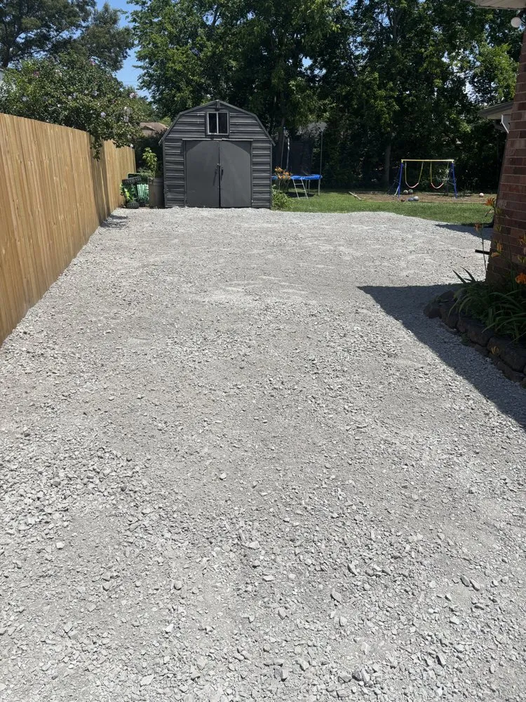 Local landscape installation in Nashville, TN by JG Hauling & Landscaping