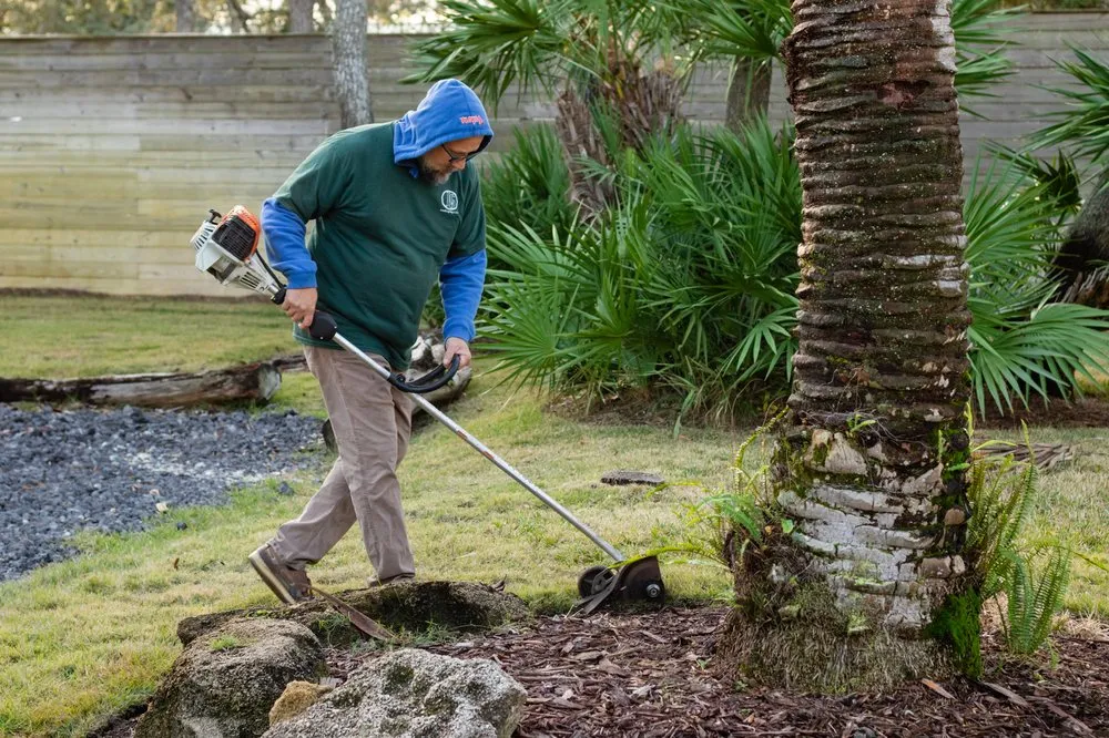 Trusted lawn care service with custom design in St. Augustine, FL by JG Landscaping Pro