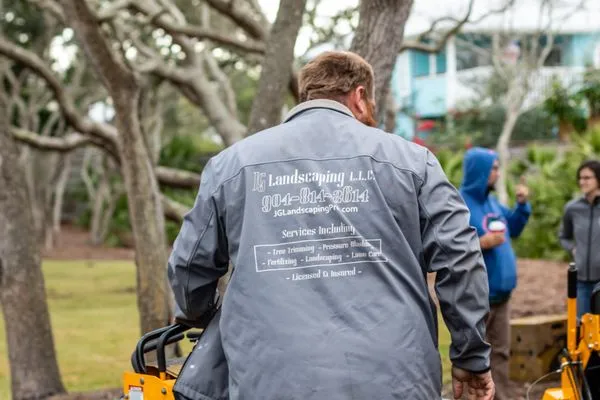 JG Landscaping Pro Logo