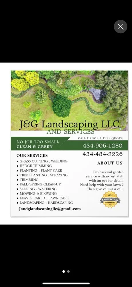 Local landscape design near you in Ruckersville, VA by J&G Landscaping
