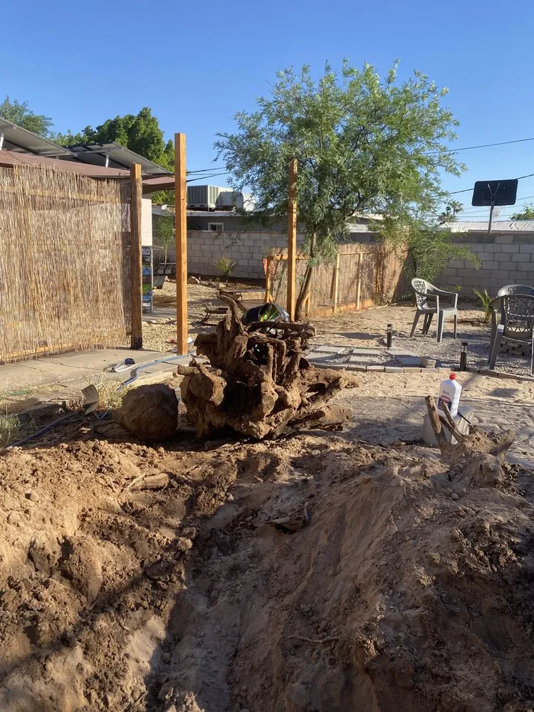 Custom yard maintenance for outdoor upgrades across Yuma, AZ - JG Landscaping Services