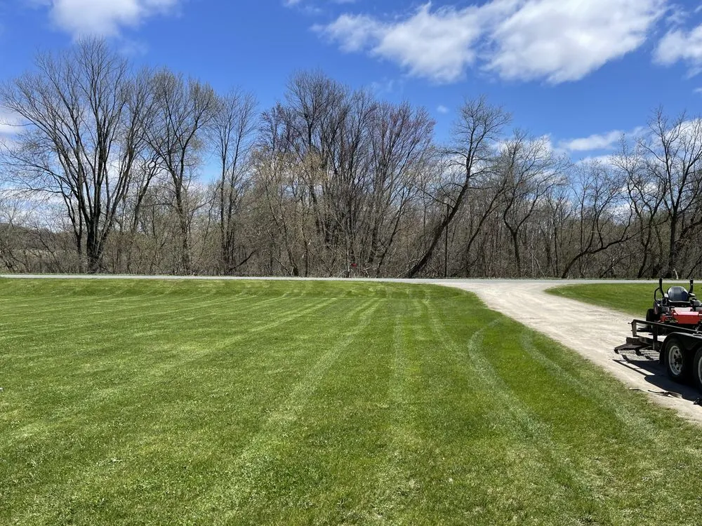 Local residential landscaping for year-round maintenance in Clarksville, MI by JG Lawn & Landscaping