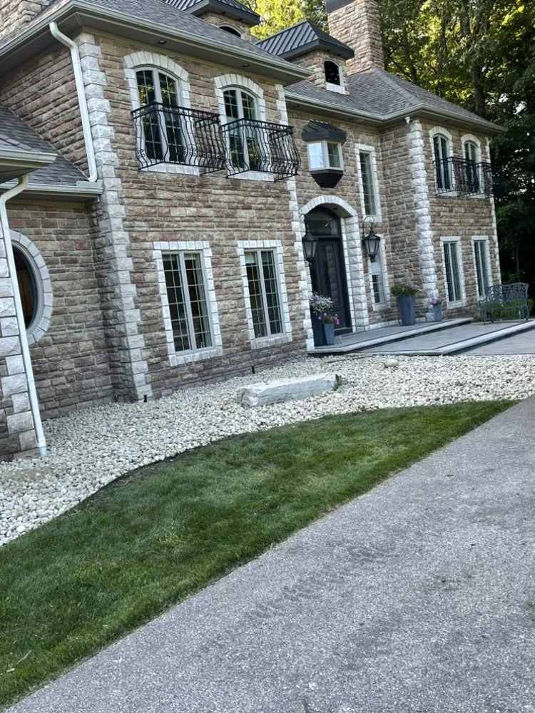 Professional yard maintenance in Clarksville, MI by JG Lawn & Landscaping