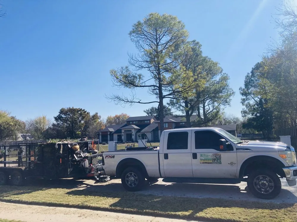 Top-rated garden landscaping for residential properties in Garland, TX by Jg Lawn and Landscaping Tree Service