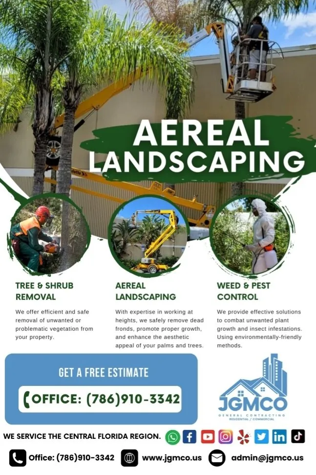 Local landscape installation for residential properties across Orlando, FL - JG Maintenance Company