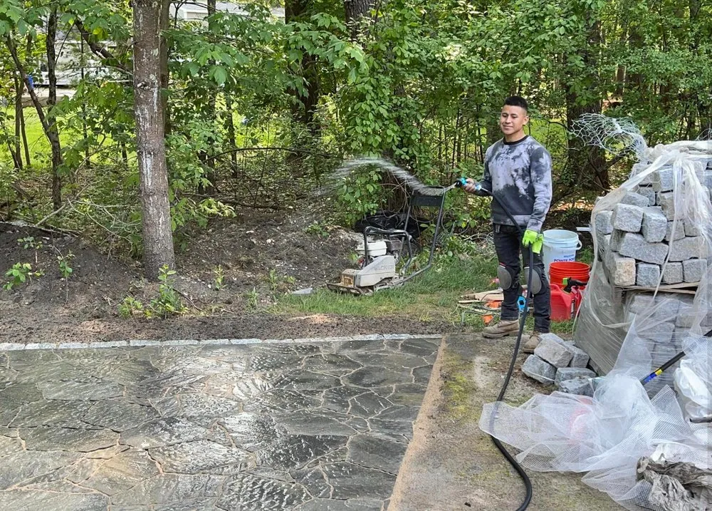 Local yard cleanup service for year-round maintenance in Lynn, MA by J&G Masonry And Landscape Construction