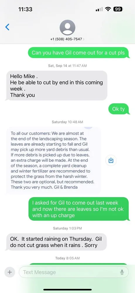 Professional lawn mowing service near you across Fall River, MA - J&G Mavera's Landscape