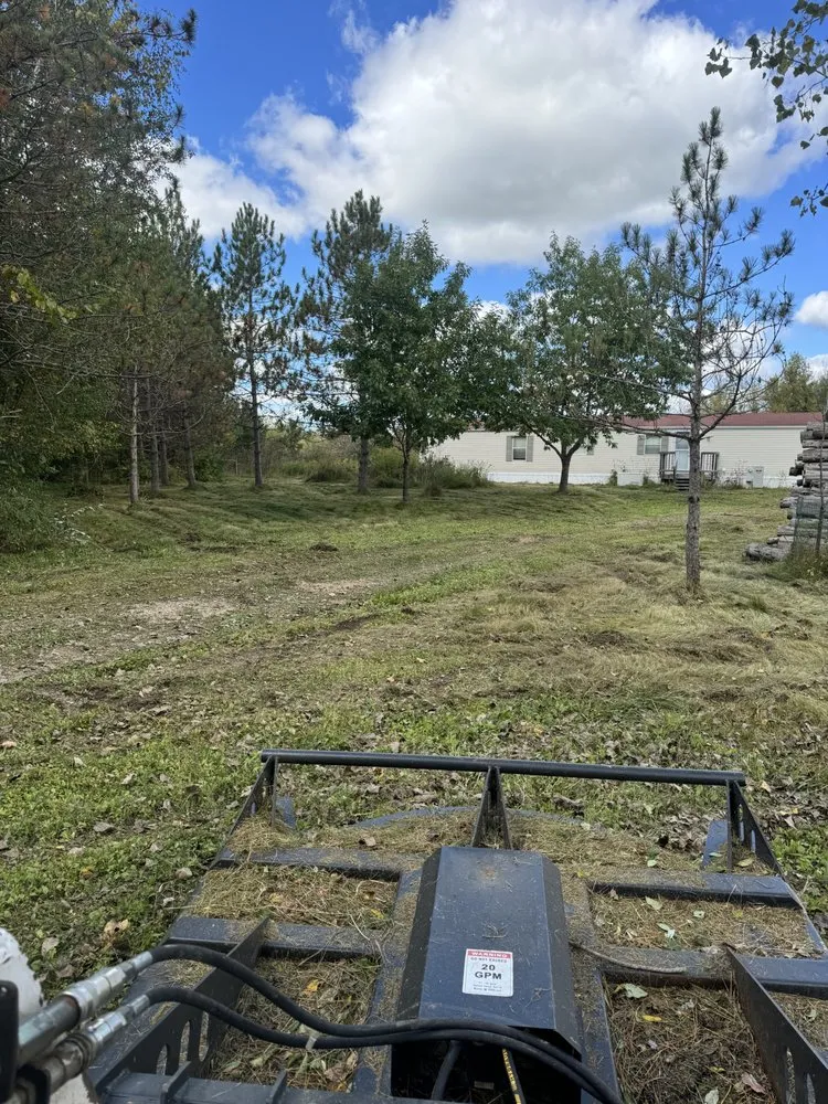 Custom garden landscaping for homes in Sobieski, WI by JG Property Works