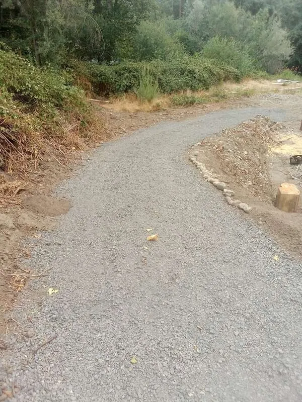 Custom residential landscaping in Jacksonville, OR by JG services