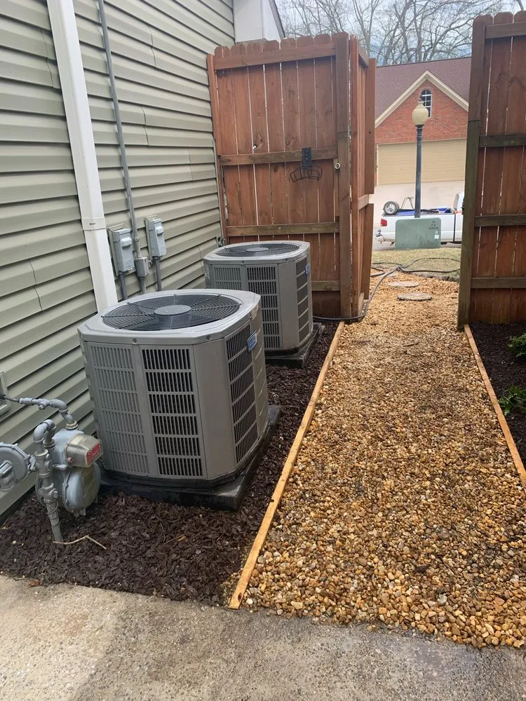 Custom garden landscaping with custom design in Birmingham, AL by JG Southern