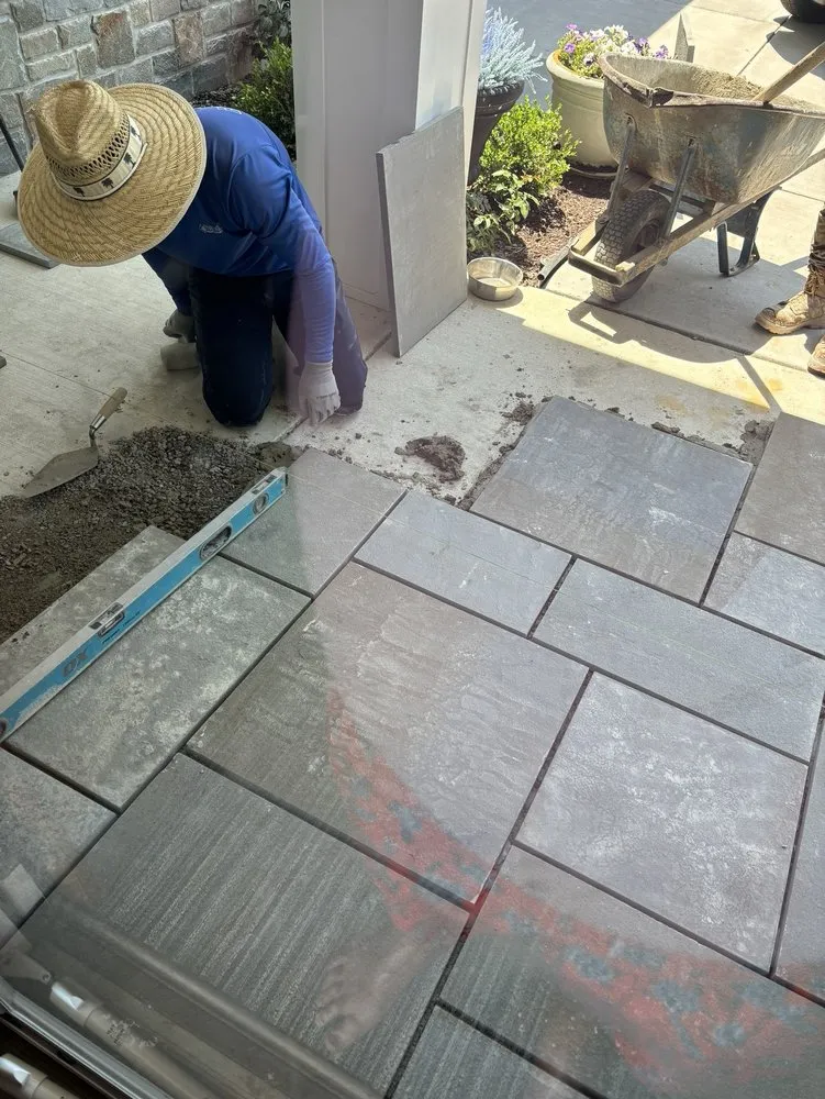 Custom lawn mowing service for beautiful yards in Annapolis, MD by JG Stone Pavers Landscaping