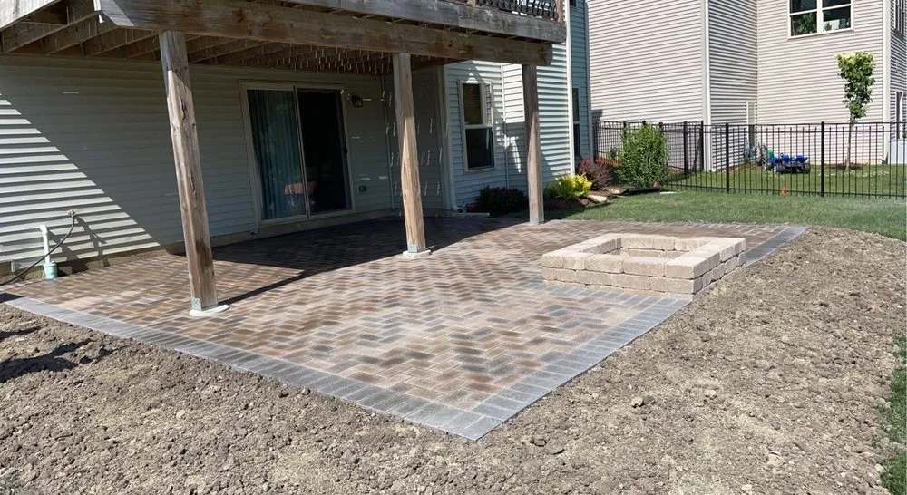 Custom landscape installation in Ingleside, IL - JGH Landscaping