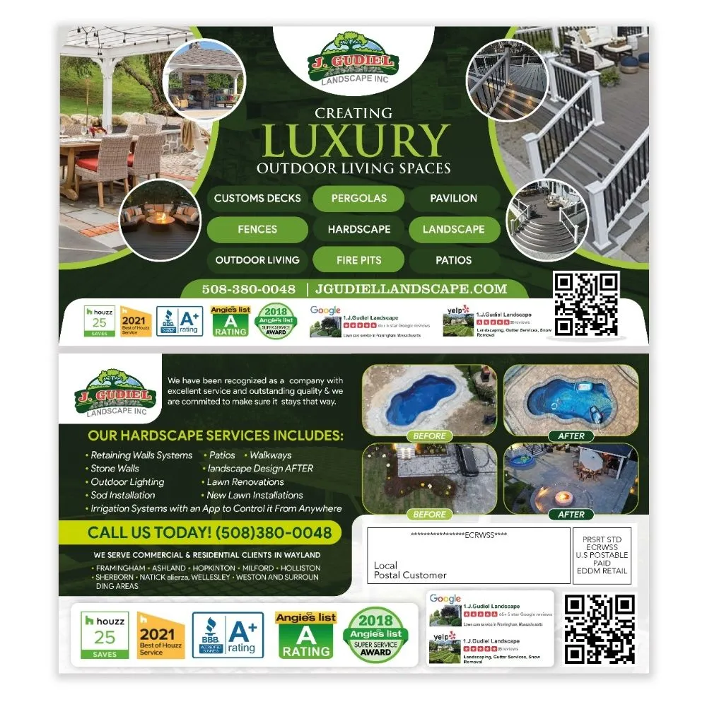 Professional yard cleanup service for homes across bellingham, MA - J.gudiel Landscape