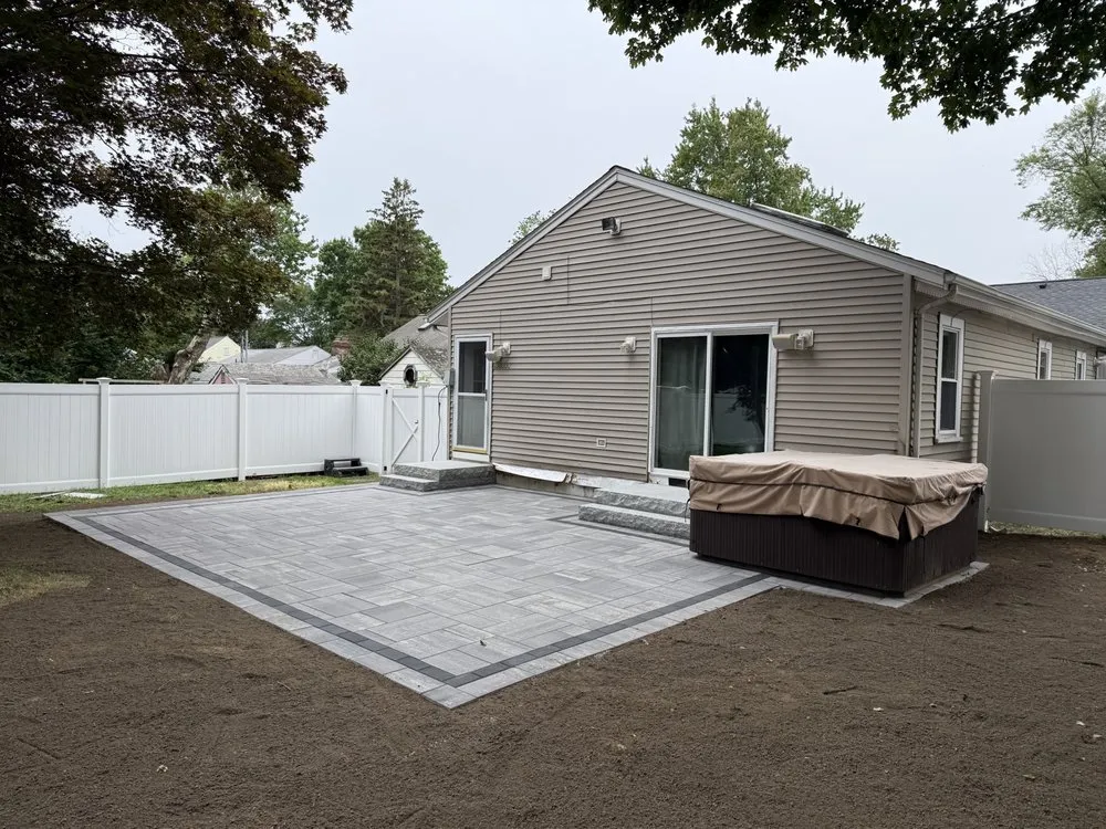 Reliable landscape installation with custom design in bellingham, MA by J.gudiel Landscape