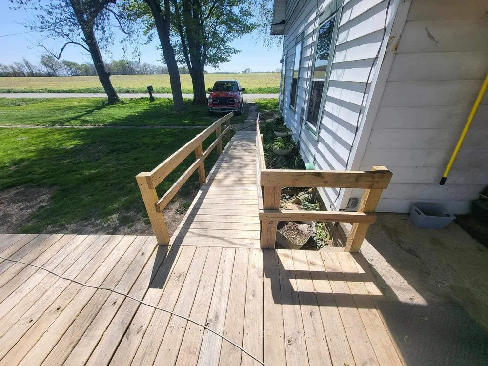 Affordable garden landscaping for year-round maintenance in Frankfort, IN by J&H Decking and Landscaping