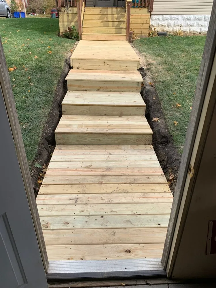 Expert lawn mowing service in Frankfort, IN by J&H Decking and Landscaping