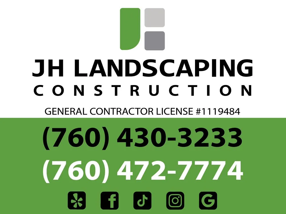 Professional outdoor landscaping in Escondido, CA by JH Landscaping & Construction