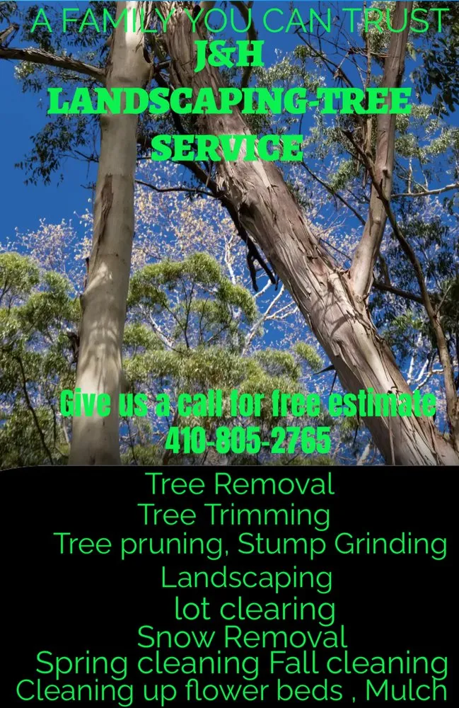 Trusted landscape installation experts serving Glen Burnie, MD - J&H Landscaping Tree Service