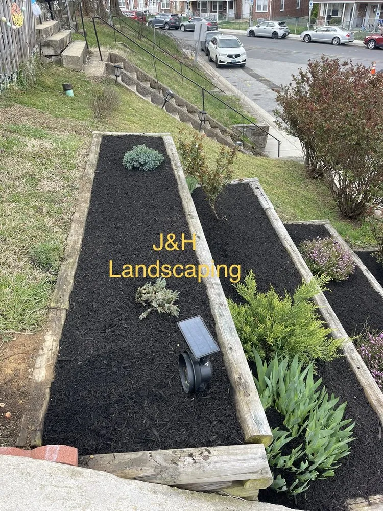 Local lawn mowing service for outdoor upgrades across Glen Burnie, MD - J&H Landscaping Tree Service