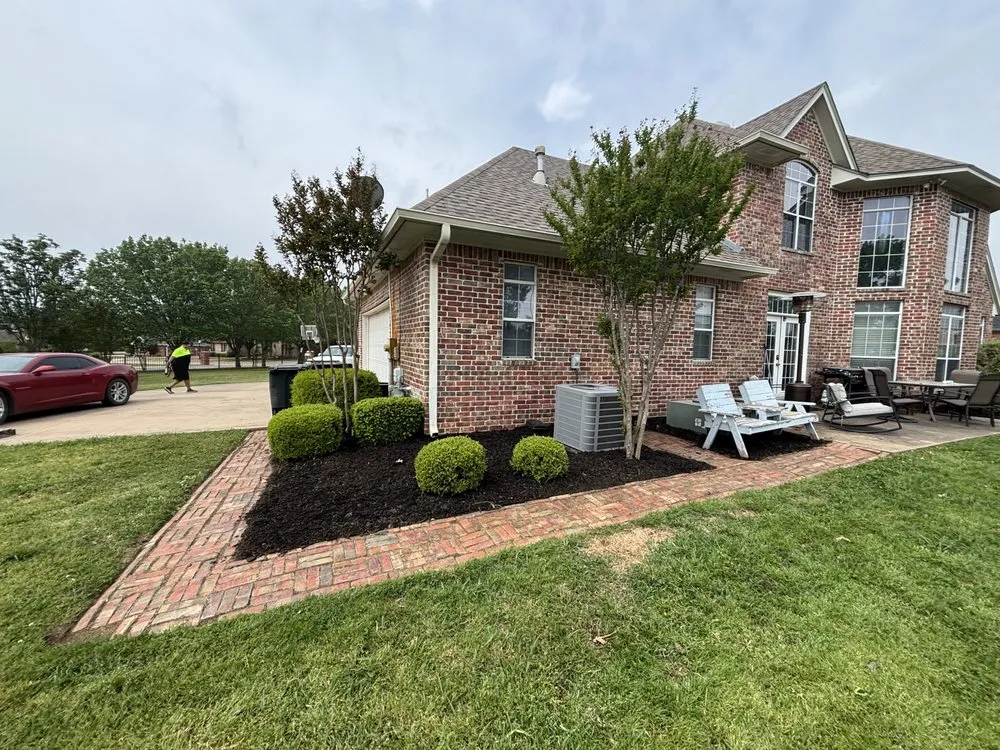 Local landscape installation for residential properties across Kingston, OK - J&H Lawn Care Services & More