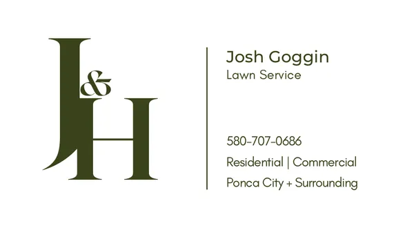 J&H Lawn Service Logo