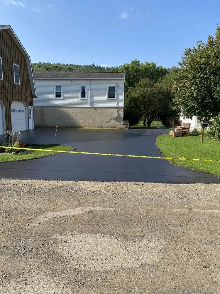 Professional outdoor landscaping in Allegany, NY by J.H Paving and Landscaping