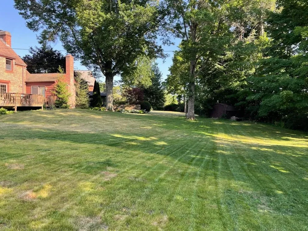Custom lawn care service for year-round maintenance in West Hartford, CT by JH Property Maintenance