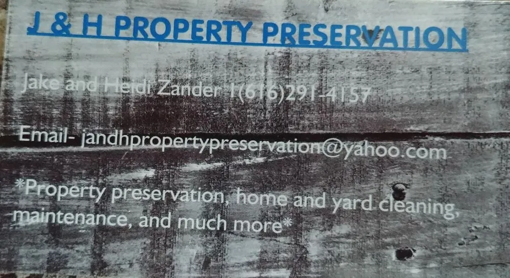 Local residential landscaping for year-round maintenance in Belding, MI by J&H Property Preservation