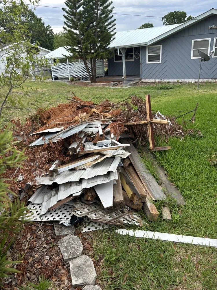 Professional landscaping services for residential properties in Riverview, FL by J&H Services Junk Removal