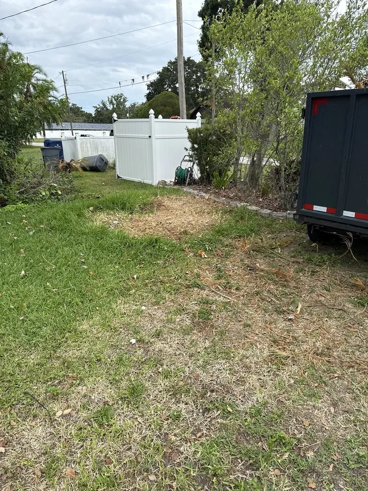 Local outdoor landscaping in Riverview, FL by J&H Services Junk Removal
