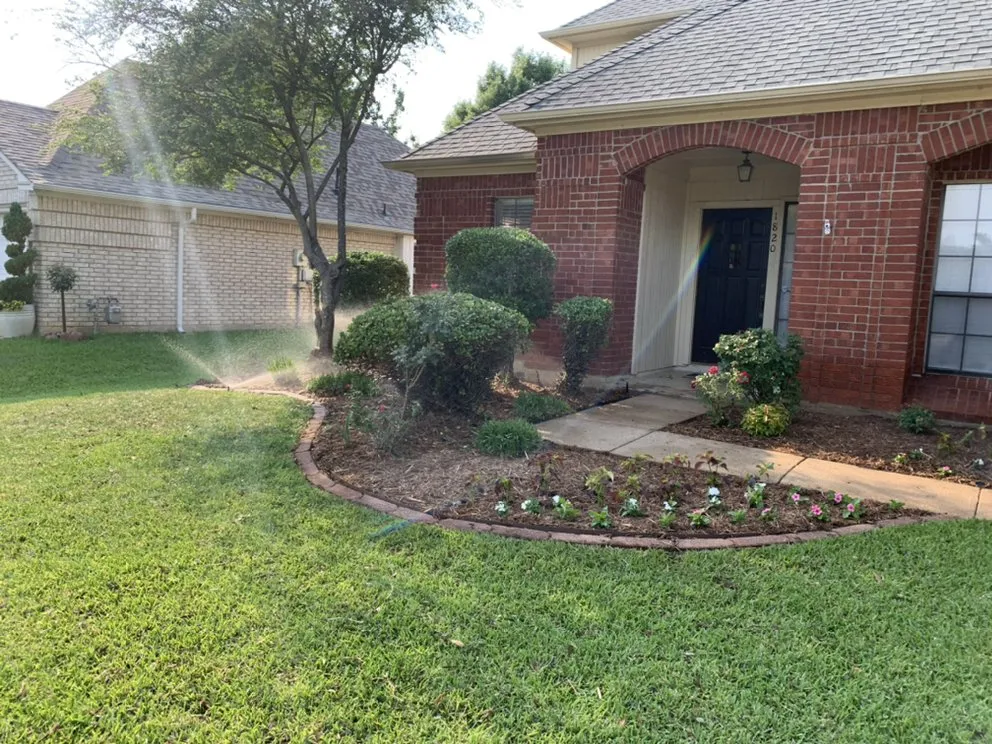 Affordable lawn mowing service in Watauga, TX by J&HS Landscape
