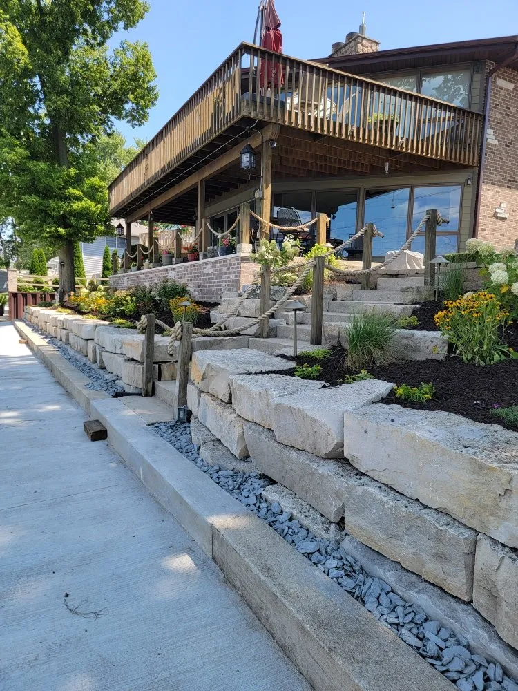 Expert landscape design in Plainfield, IL by Jim Phelps Landscape