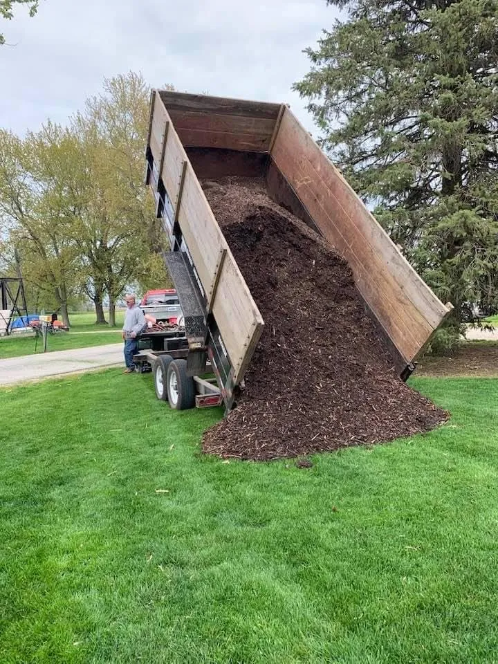 Professional lawn mowing service for homes in Elgin, IL by Jim Verhaeghe & Sons Landscaping