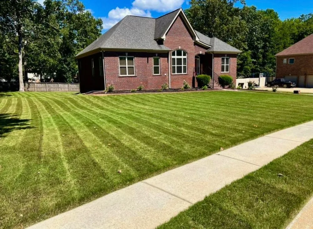 Professional garden landscaping for homes in Birmingham, AL by Jimenez construction