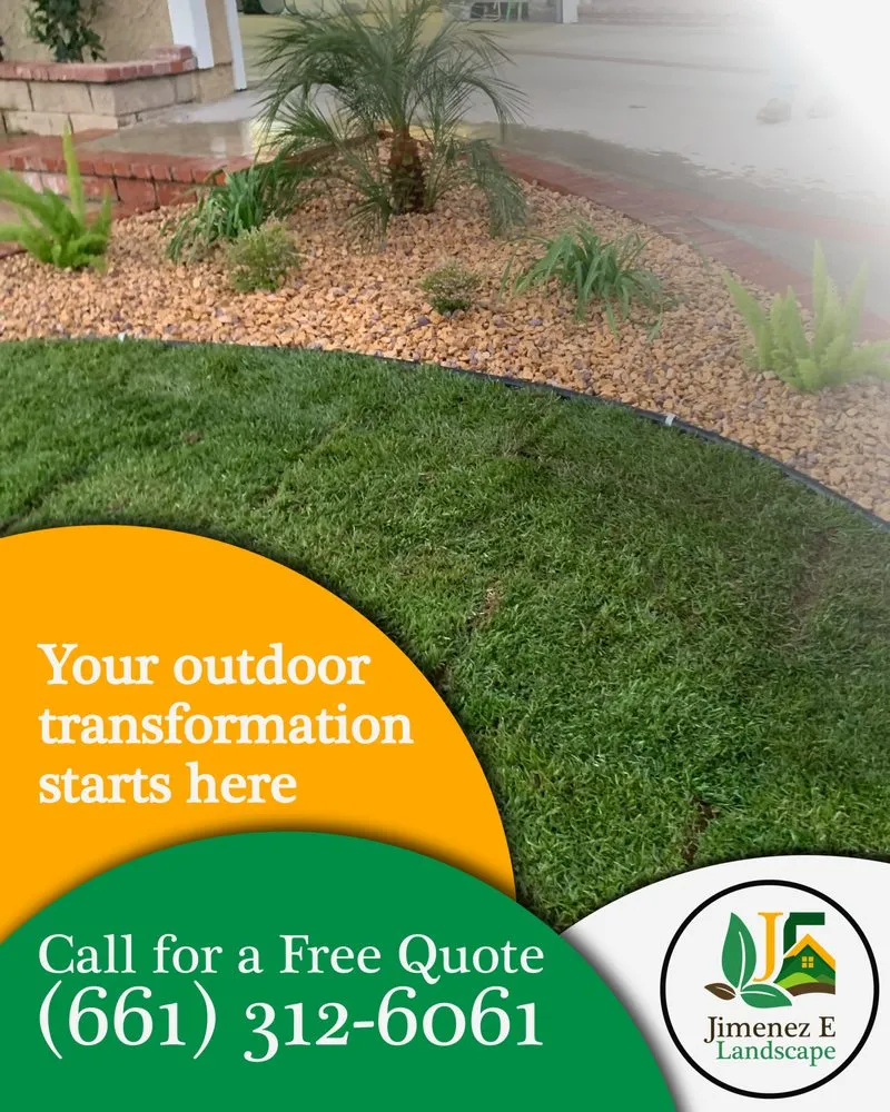 Top-rated outdoor landscaping in Santa Clarita, CA - Jimenez E Landscape