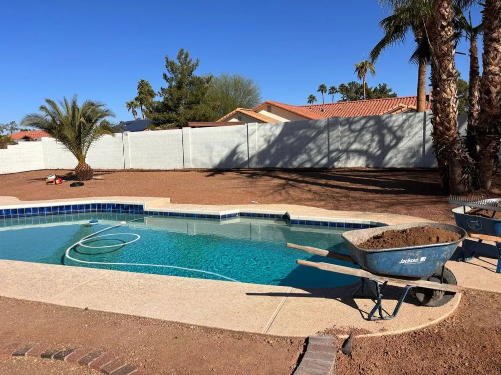 Trusted yard maintenance in Phoenix, AZ by Jimenez Hardscape