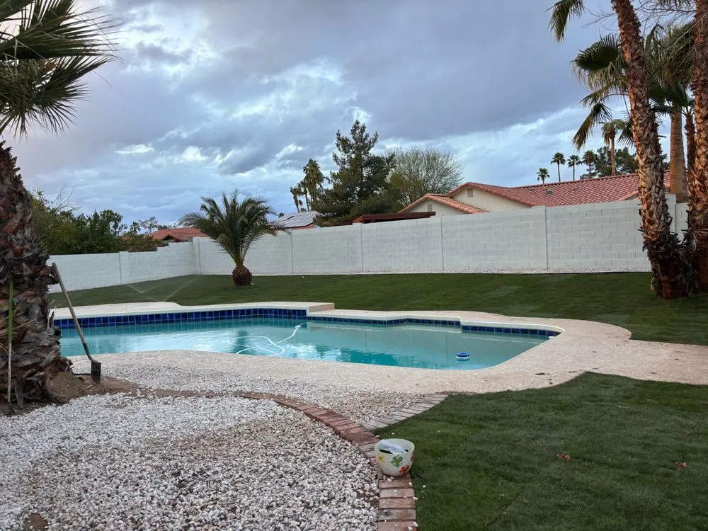 Professional yard cleanup service in Phoenix, AZ - Jimenez Hardscape
