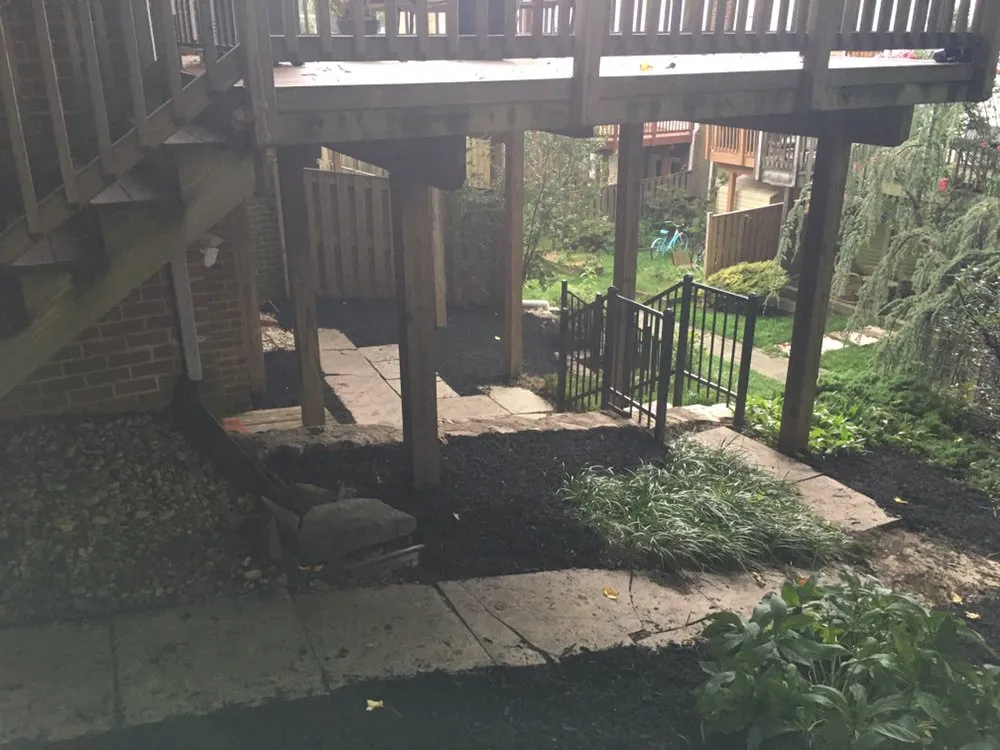Local garden landscaping for homes in Maryland, VA by Jimenez Landcare