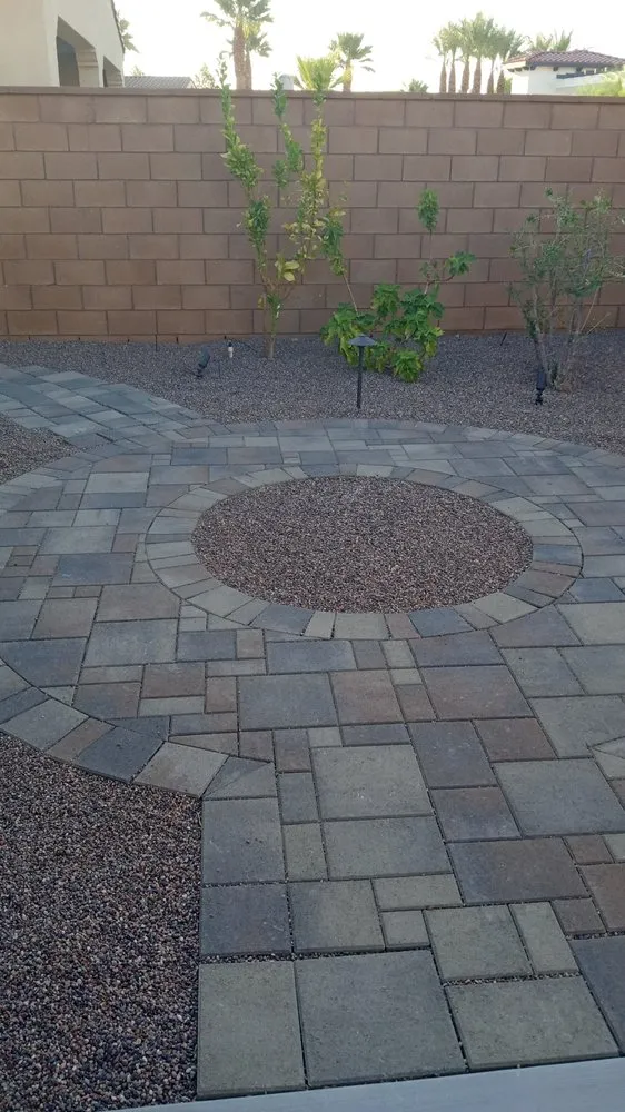 Custom landscape design in Cathedral City, CA by Jimenez Landscape