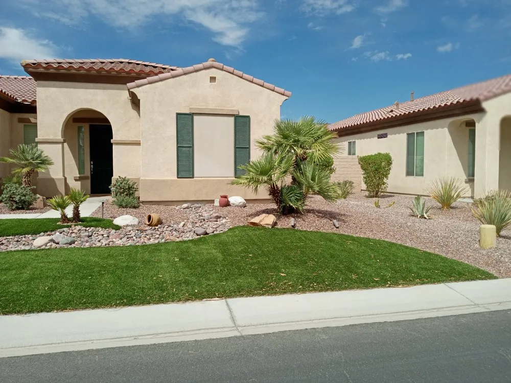 Expert landscape installation in Cathedral City, CA by Jimenez Landscape